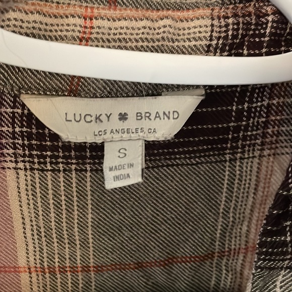Lucky brand plaid - Picture 2 of 4